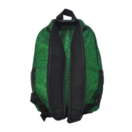 Small Size Green Glitter Backpacks For Dance and Cheer Competition