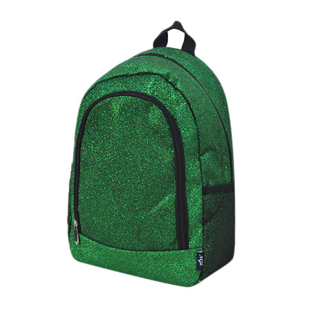 Small Size Green Glitter Backpacks For Dance and Cheer Competition