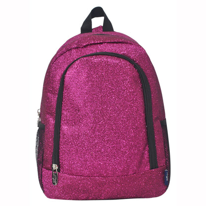 Small Size Hot Pink Glitter Backpacks For Dance and Cheer Competition