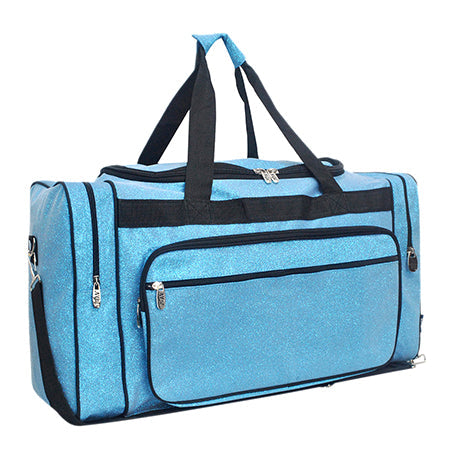 Turquoise Canvas 23" Duffle Bag