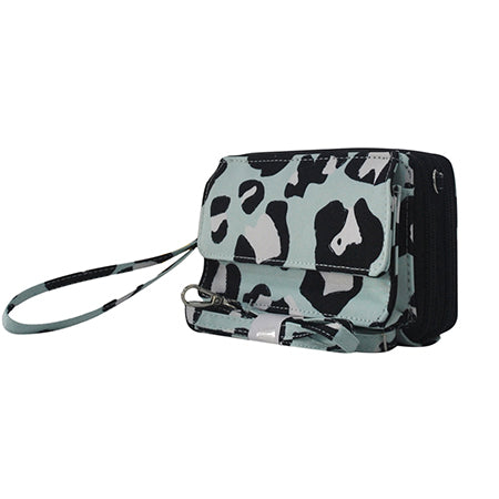 Purrfect Cheetah Canvas All in One Wallet