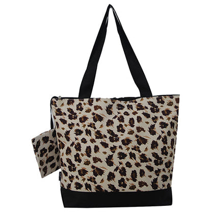 Cheetah Canvas Tote Bag