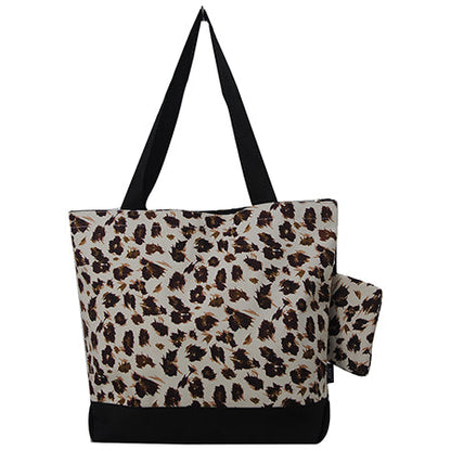 Cheetah Canvas Tote Bag