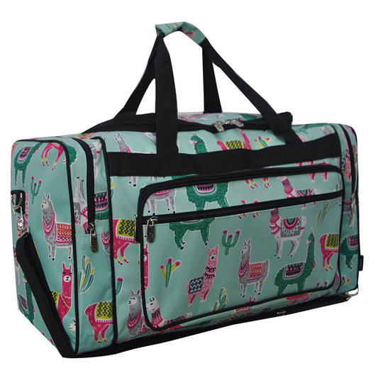 Llama Canvas 23" Duffle Bag