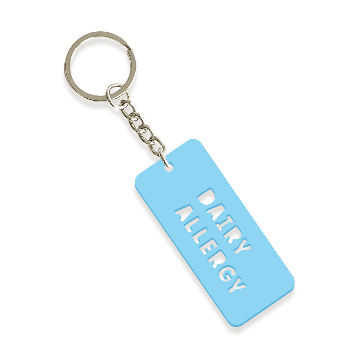 Dairy Allergy Keychain