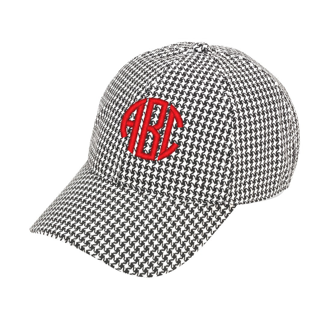 Personalized Houndstooth Cap