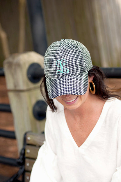 Personalized Houndstooth Cap