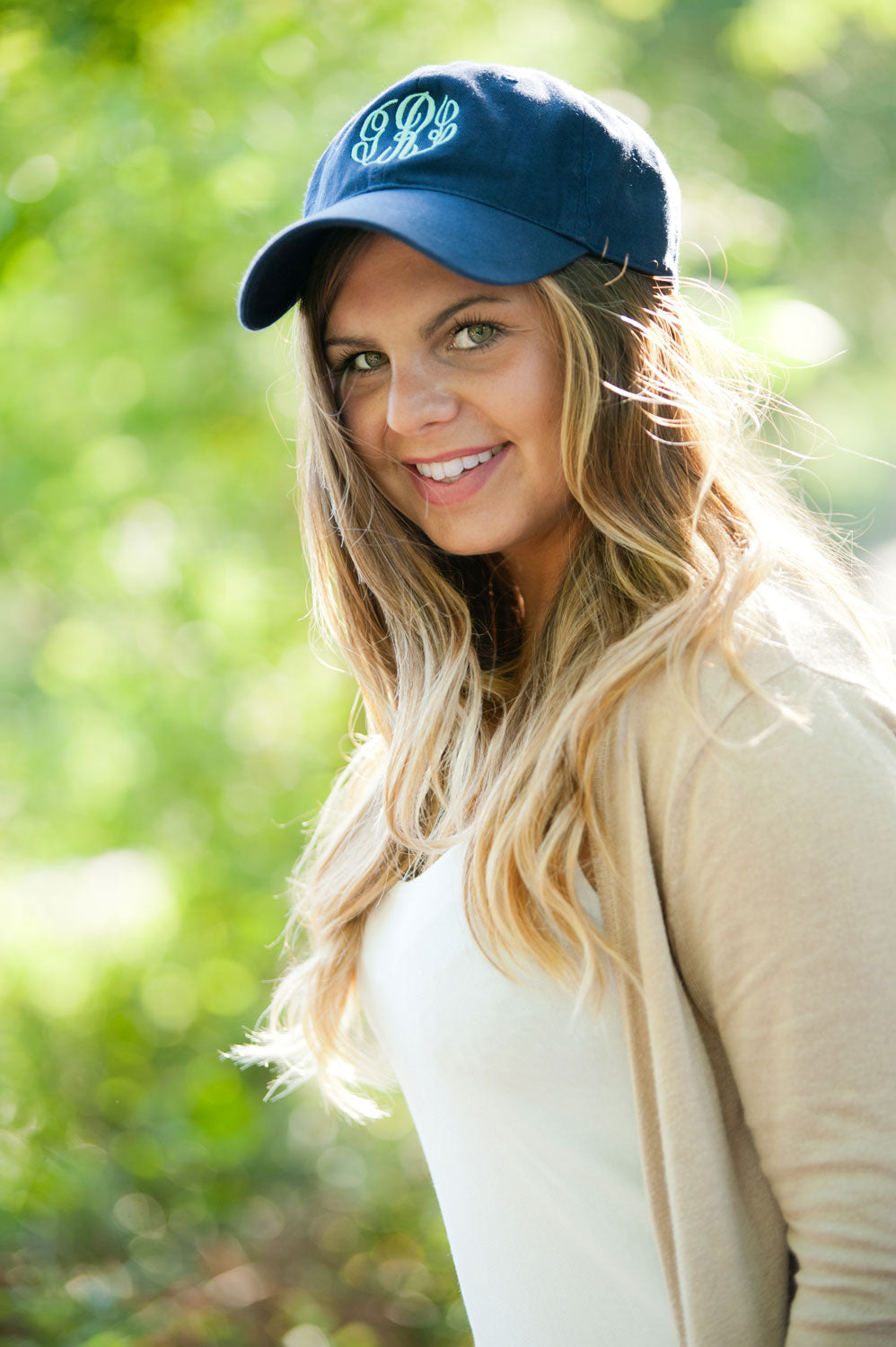 Personalized Navy Cap