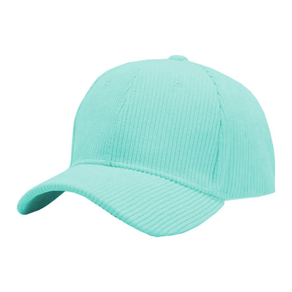 Personalized Mint Corduroy Hat