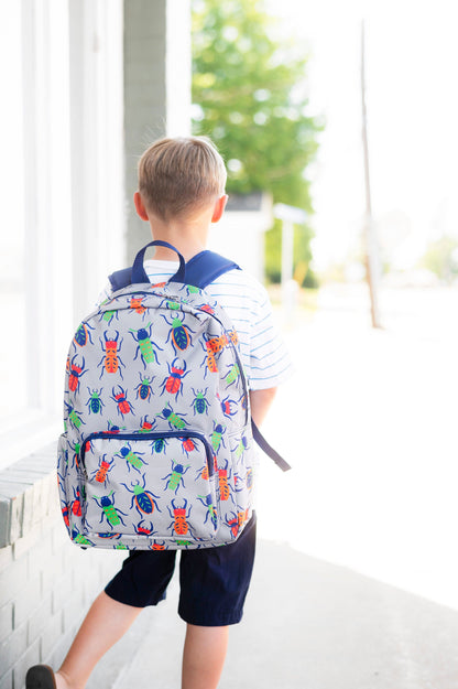 Personalized Kids Matching Bugs Backpack and Lunchbox