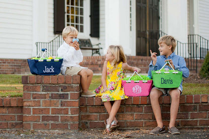 Personalized Mini Orange Market Tote