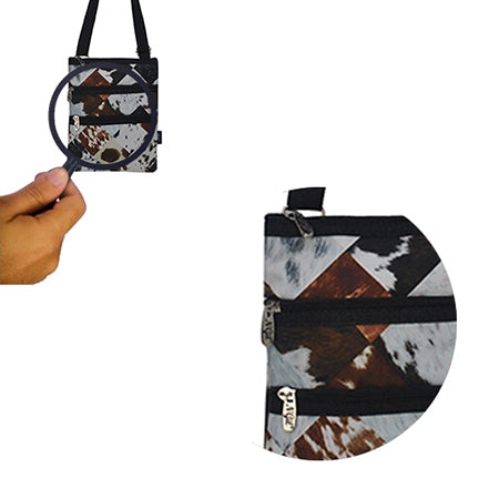 Deja Moo Messenger Hipster Bag