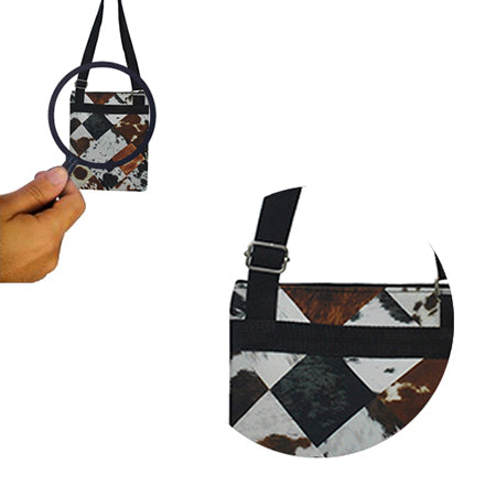 Deja Moo Messenger Hipster Bag