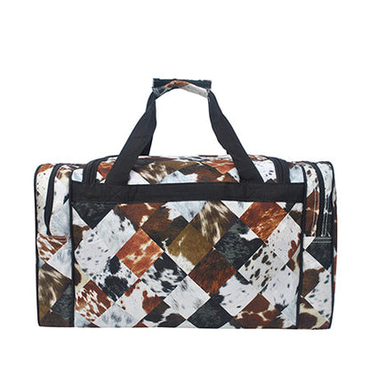 Deja Moo Canvas 20" Duffle Bag