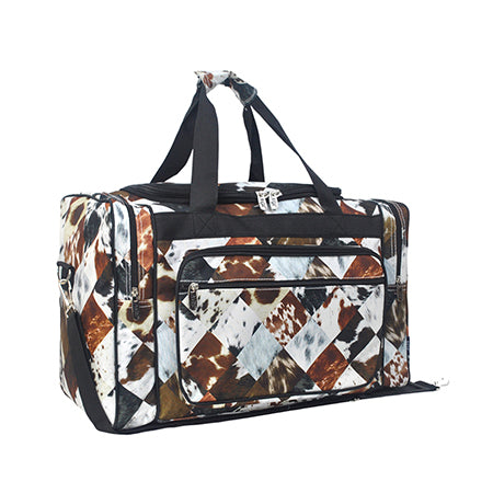 Deja Moo Canvas 20" Duffle Bag