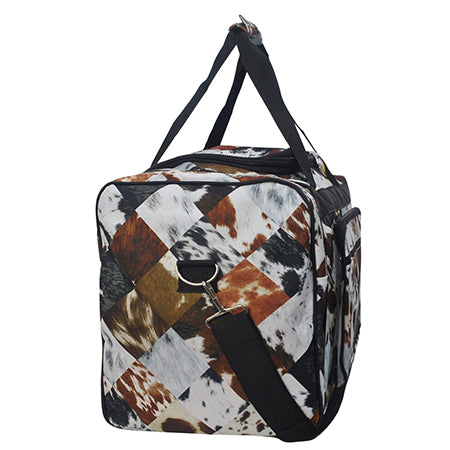 Deja Moo Canvas 23" Duffle Bag