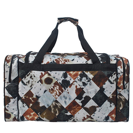 Deja Moo Canvas 23" Duffle Bag