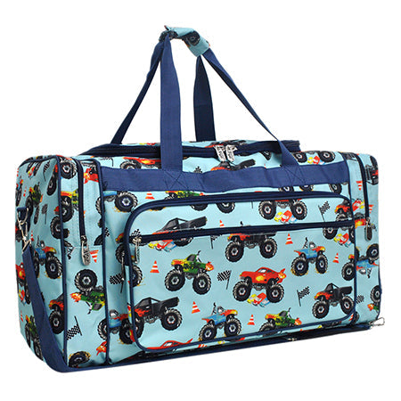 Monster Truck Canvas 23" Duffle Bag