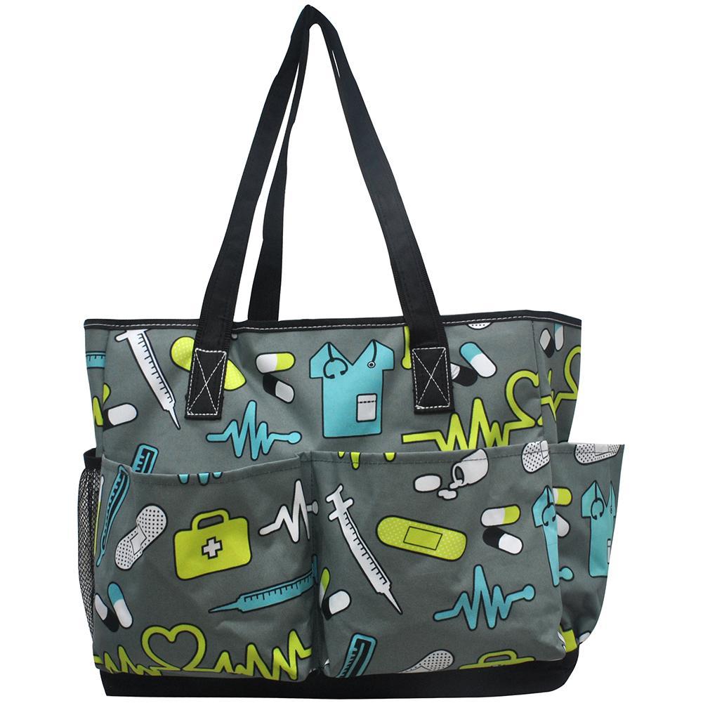 Nurse Life Large Utility Caddy Tote