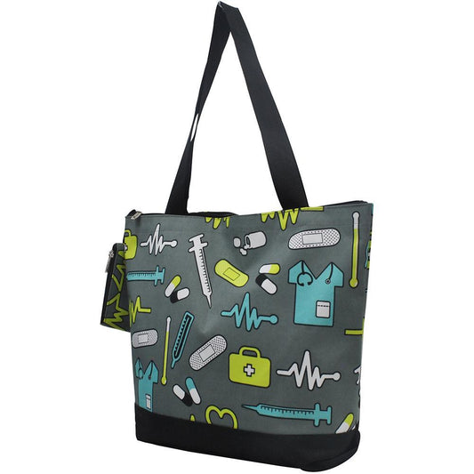 Nurse Life Canvas Tote Bag