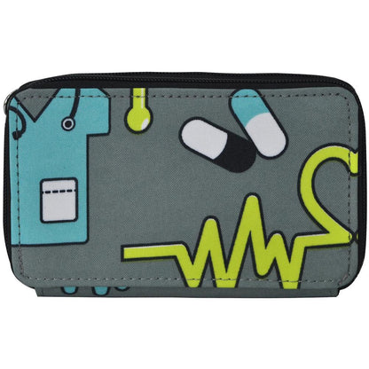 Nurse Life Canvas All In One Wallet