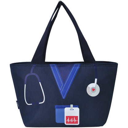 Navy Nurse Large Lunch Bag On-The-Go