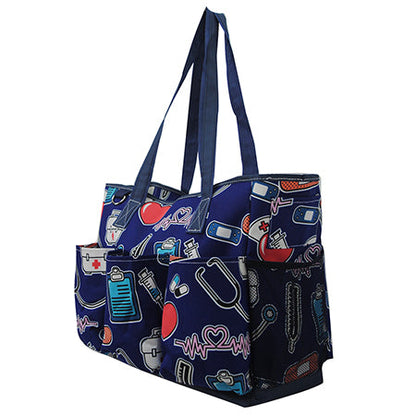 Nurse Life Large Utility Caddy Tote