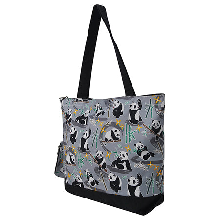 Panda Bear Canvas Tote Bag