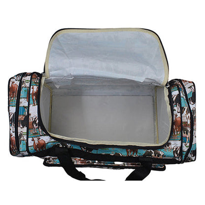 Country Side Moo Canvas 23" Duffle Bag