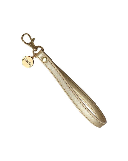 Gold Carry It Wristlet Hand Strap Attachment