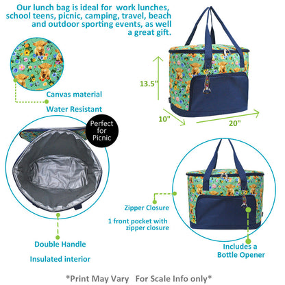 Soft Bovine Beauty Cooler Bag