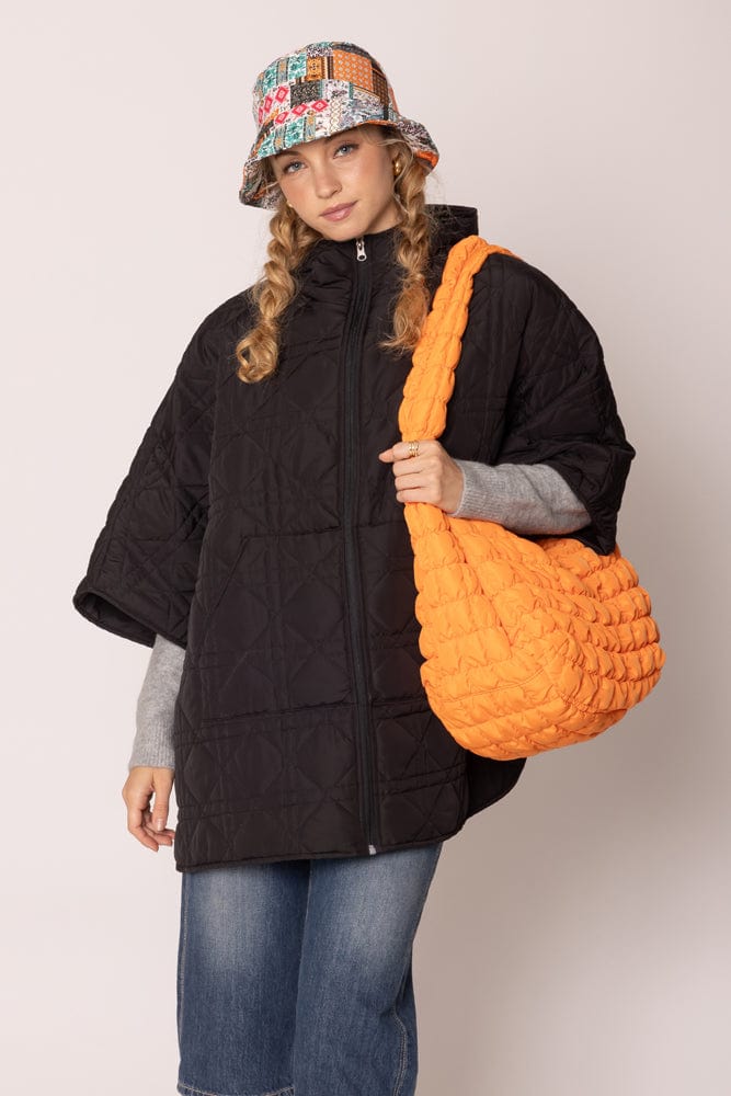 18" Extra Large Quilted Puffer Tote Bag