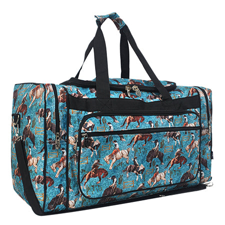 Giddy Up Canvas 23" Duffle Bag