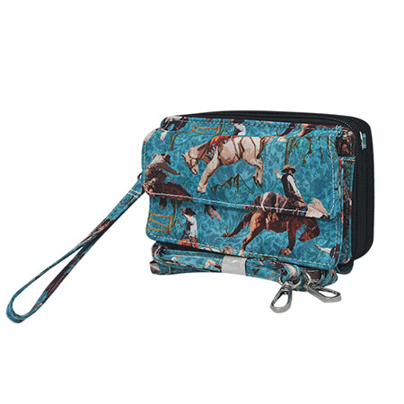 Giddy Up Canvas All in One Wallet