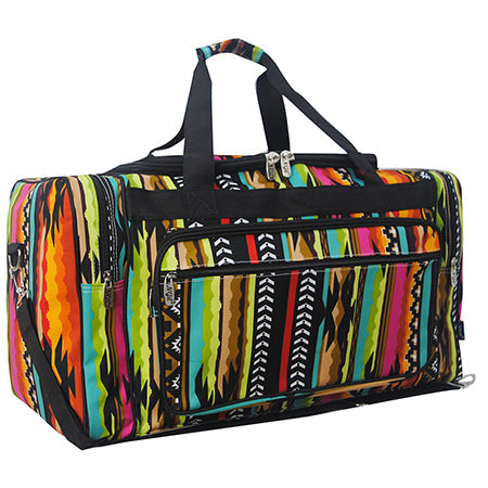 Tribal Canvas 23" Duffle Bag