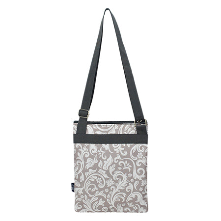 Floral Vines Messenger Hipster Bag