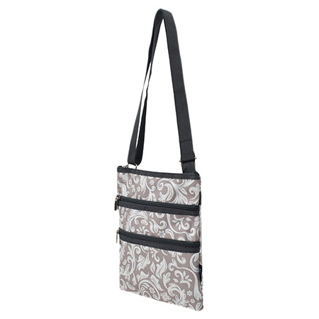 Floral Vines Messenger Hipster Bag