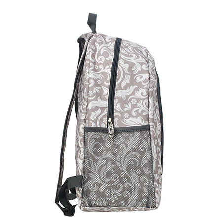 Floral Vines Canvas Backpack