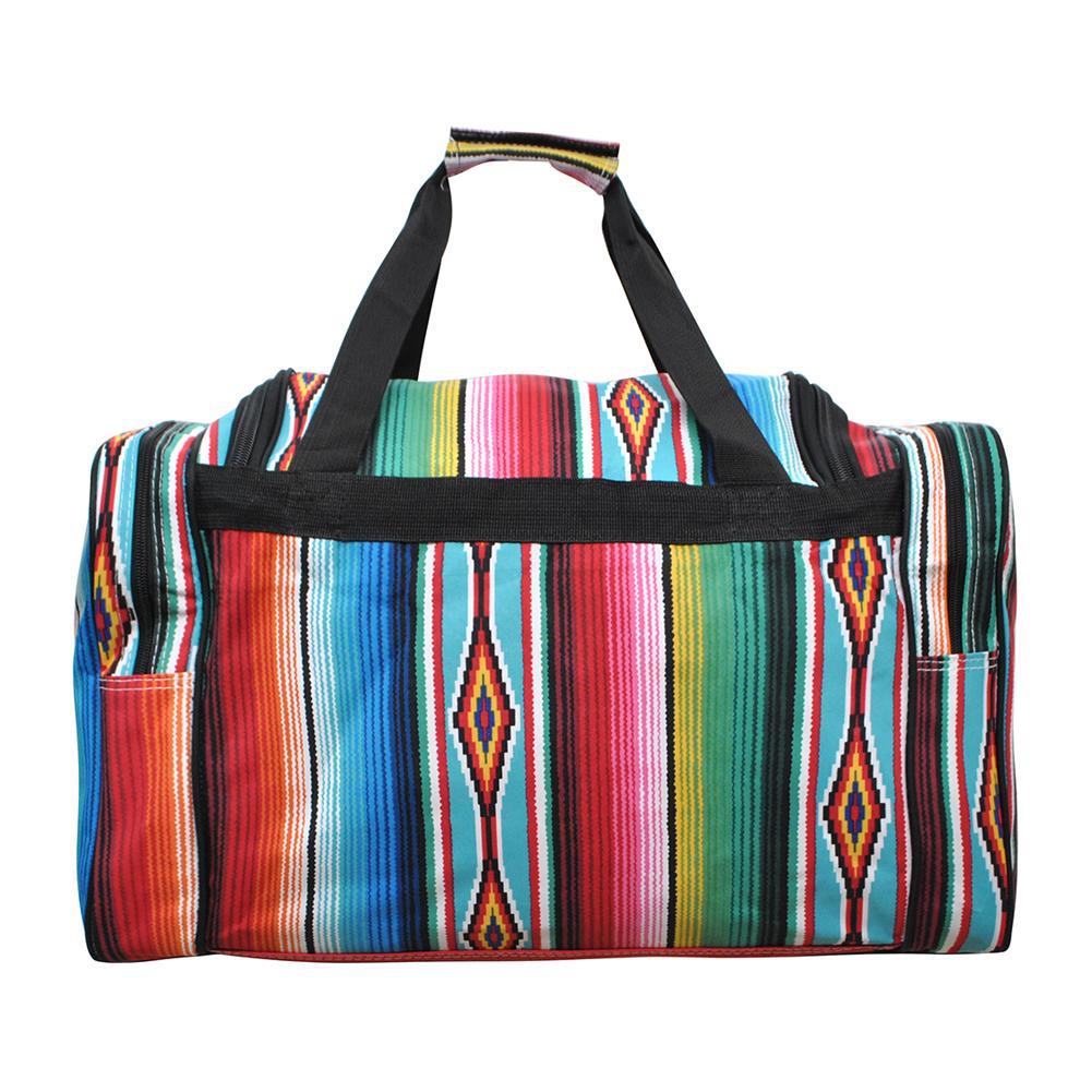 Serape Canvas 20" Duffle Bag