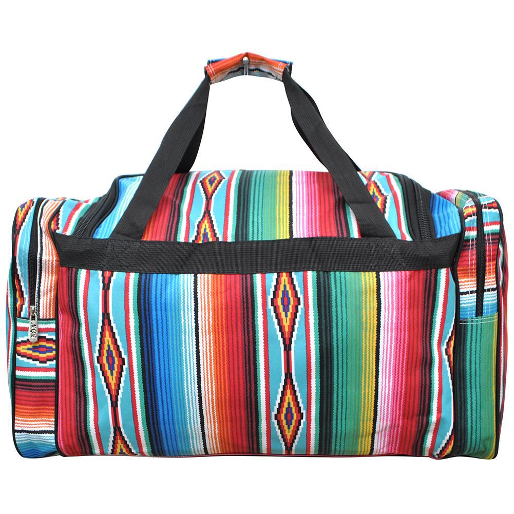 Serape Canvas 23" Duffle Bag