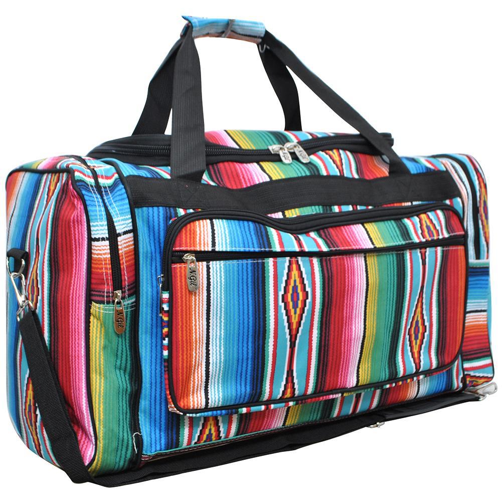 Serape Canvas 23" Duffle Bag