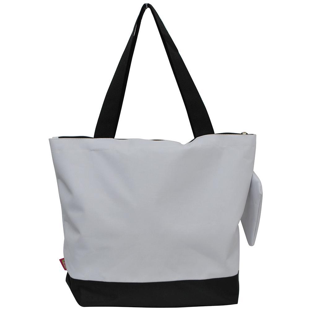 Baseball White Canvas Tote Bag