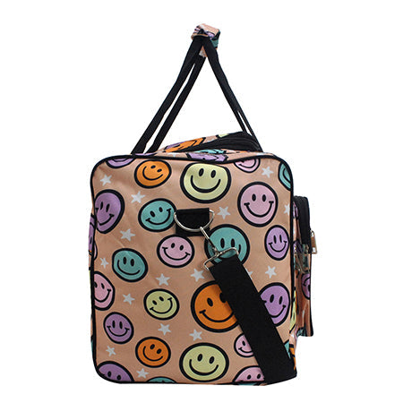 Happy Vibes Canvas 23" Duffle Bag