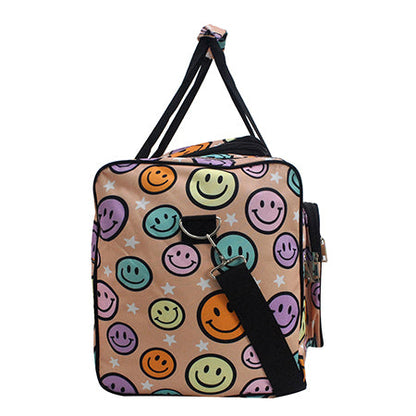 Happy Vibes Canvas 23" Duffle Bag