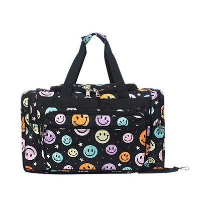 Smiley Faces Canvas 20" Duffle Bag