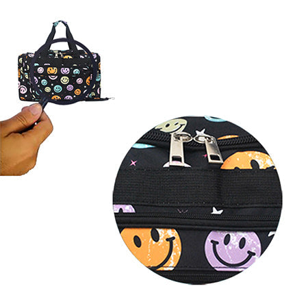 Smiley Faces Canvas 20" Duffle Bag