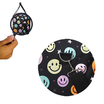 Smiley Faces Canvas 20" Duffle Bag