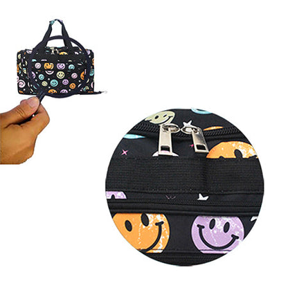 Smiley Faces Canvas 23" Duffle Bag