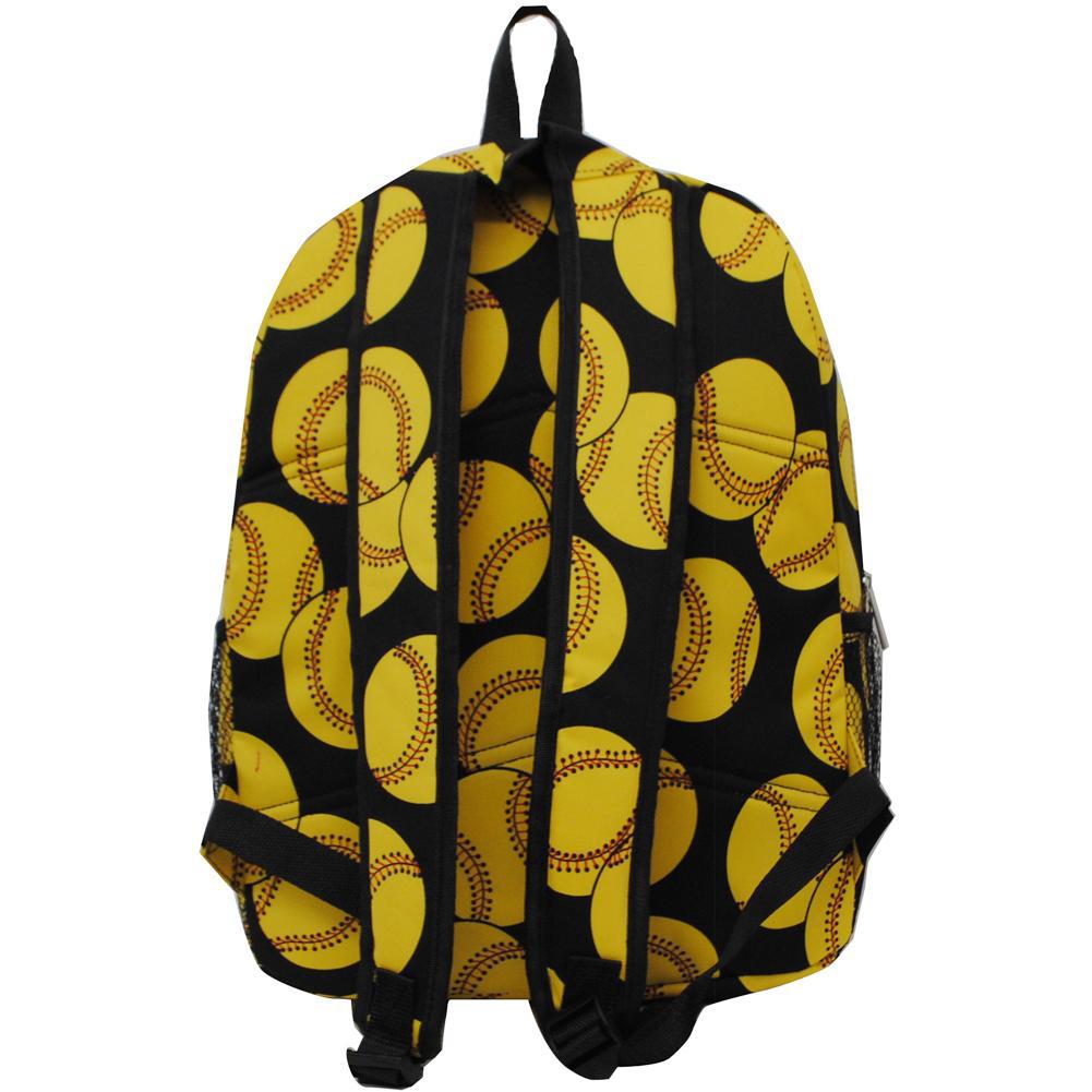 Softball Canvas Backpack