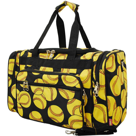 Softball Canvas 20" Duffle Bag